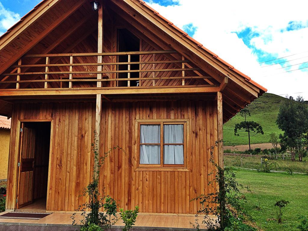 Cafe E Cabanas Lenha No Fogo Urubici Bagian luar foto
