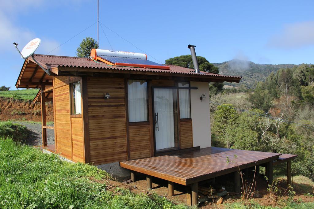 Cafe E Cabanas Lenha No Fogo Urubici Bagian luar foto