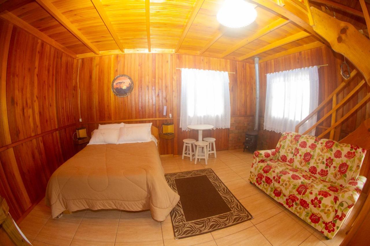 Cafe E Cabanas Lenha No Fogo Urubici Bagian luar foto