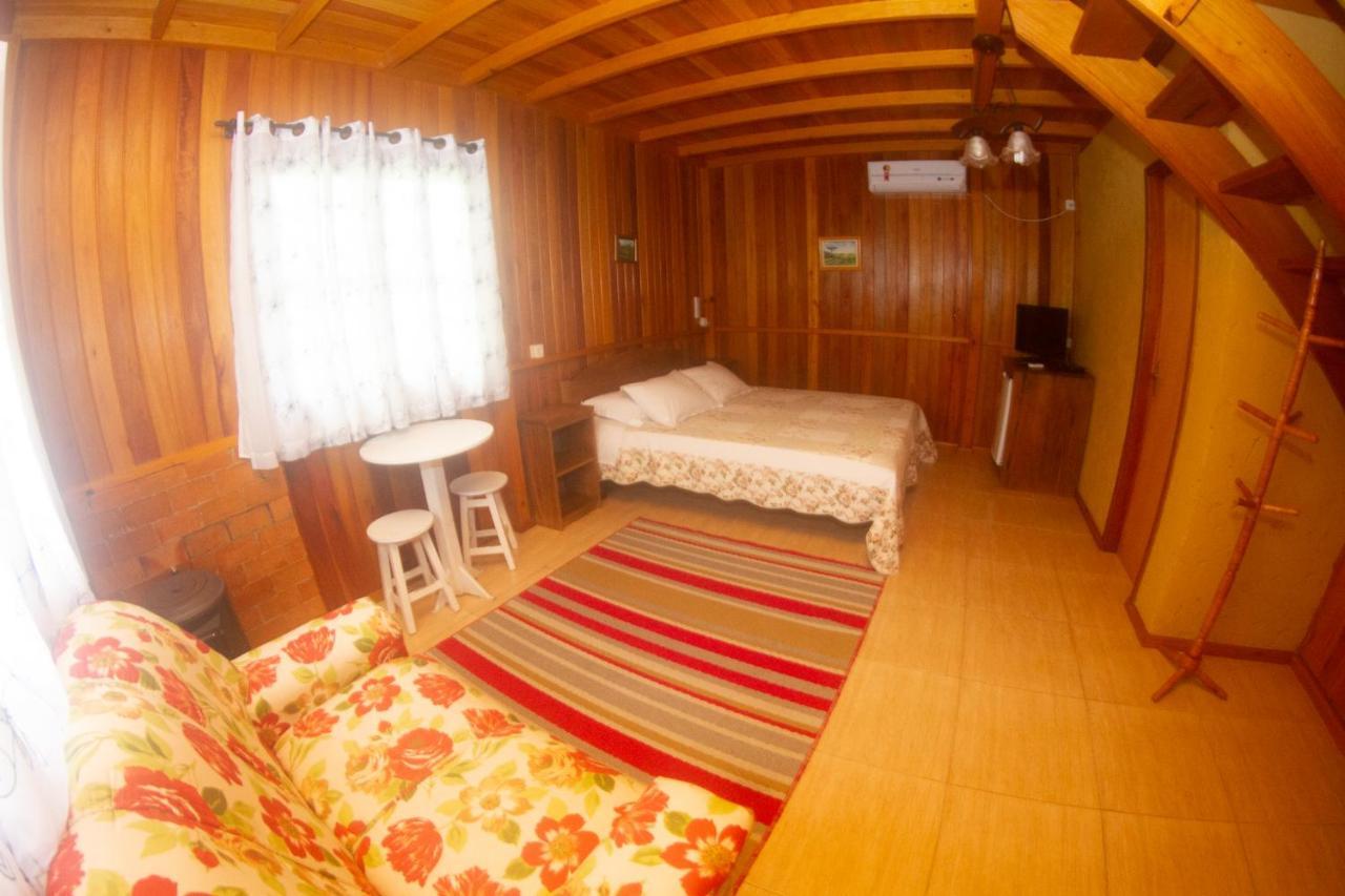 Cafe E Cabanas Lenha No Fogo Urubici Bagian luar foto